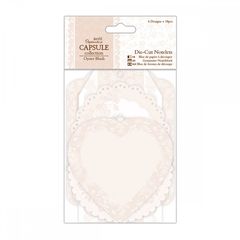 Die-cut Notelets 18τεμ Oyster Blush