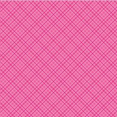 Xαρτόνι Scrapbooking 190gr 30cm x 30cm  dark pink plaid