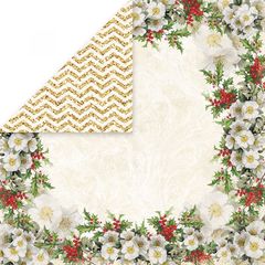 Χαρτόνι Scrapbooking White Christmas 1 30cm x 30xm