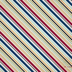 Χαρτόνι scrapbooking διπλής όψης Travel Stripe 30cm x 30cm