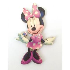 Minnie #6 εκτύπωση σε ξύλο