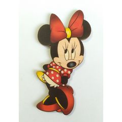 Minnie #11 εκτύπωση σε ξύλο