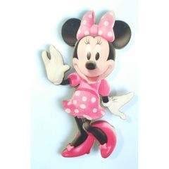 Minnie #12 εκτύπωση σε ξύλο