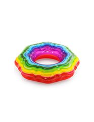 Bestway Rainbow Φουσκωτή Σαμπρέλα Θαλάσσης με Χειρολαβές 115εκ. 36163