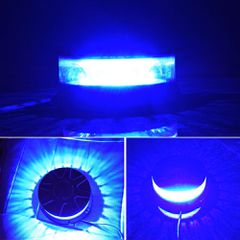 Φάρος LED 12V 24V με βεντούζα και μαγνήτη Mπλε χρώμα Κωδικός ST1004....Sound☆Street....