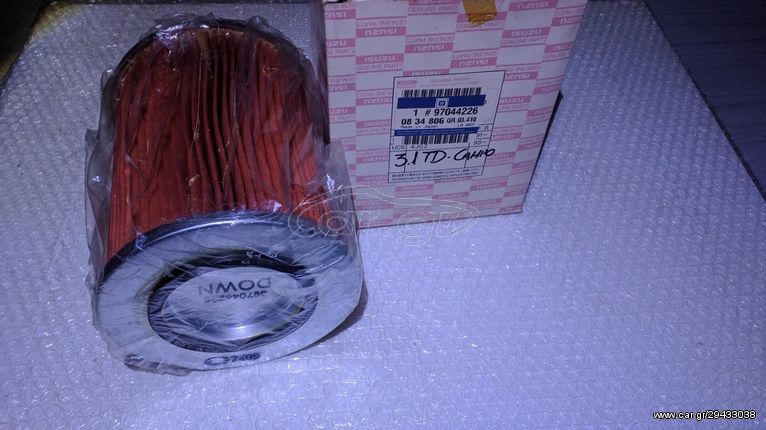 ΦΙΛΤΡΟ ΑΕΡΟΣ, OPEL, ISUZU, 31TD TURBO-DIESEL ENGINE, 0834806, 97044226, 834806, ΚΑΙΝΟΥΡΙΟ ΓΝΗΣΙΟ