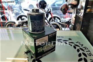 ΦΙΛΤΡΟ ΛΑΔΙΟΥ X-Filter XF183 HF183 Aprilia Benelli Derbi Gilera Peugeot Piaggio