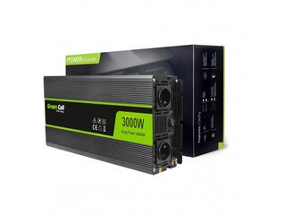 INVERTER Τροποποιημένης ημιτονικής εξόδου 12V σε 230V 3000W Green Cell