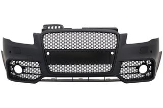 Front Bumper with Front Grille suitable for AUDI A4 B7 (2004-2008) RS4 Design Black LOOK RS4 eautoshop gr