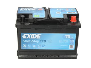 ΜΠΑΤΑΡΙΑ EXIDE 12V 70Ah/720A START&STOP EFB FIAT LANCIA ALFA ROMEO-thumb-1