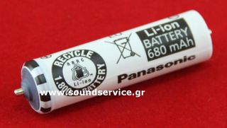 PANASONIC WESLV95L2508 ΜΠΑΤΑΡΙΑ ΕΠΑΝΑΦΟΡΤΙΖΟΜΕΝΗ LI-ON 3.7V 680mA WESLV9ZL2508