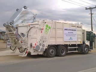 Απορριμματοφόρο 2007 MERCEDES 2628 ECONIC 24+2 KYB. 