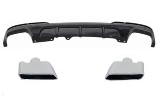 ΟΠΙΣΘΙΟΣ ΔΙΑΧΥΤΗΣ & ΜΠΟΥΚΕΣ/ΑΠΟΛΗΞΕΙΣ ΕΞΑΤΜΙΣΗΣ M-PERFORMANCE DESIGN ΓΙΑ BMW 5 SEDAN (F10)