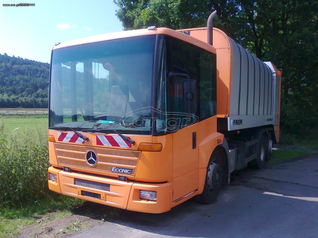 Απορριμματοφόρο Mercedes-Benz 2004 2628 ECONIC 20 ΚΥΒ. ΜΥΛΟΣ 