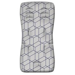 Στρωματάκι καροτσιού 3D Fiber Honey Comb γκρι Greco Strom