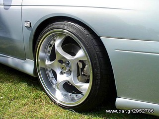 ΓΕΡΜΑΝΙΚΕΣ ΖΑΝΤΕΣ SCHMIDT SPACE LINE 8,5X17 (5-100-30)High Gloss Silver with Stainless Lip! SUPER-ΠΡΟΣΦΟΡΑ!!!**-thumb-18