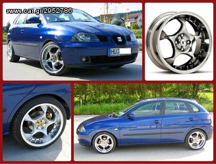 ΓΕΡΜΑΝΙΚΕΣ ΖΑΝΤΕΣ SCHMIDT SPACE LINE 8,5X17 (5-100-30)High Gloss Silver with Stainless Lip! SUPER-ΠΡΟΣΦΟΡΑ!!!**-thumb-29