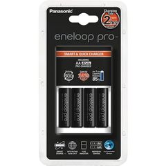 Panasonic Eneloop Pro Charger with 4 Batteries έως 12 άτοκες δόσεις ή 24 δόσεις