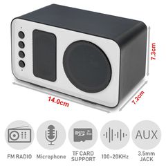Bluetooth Ηχείο Φορητό KB10 White