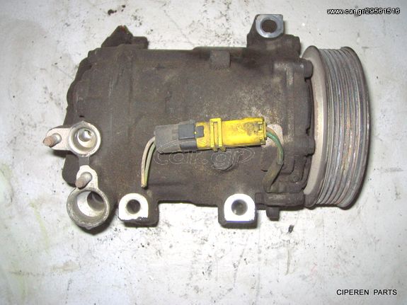 ΚΟΜΠΡΕΣΕΡ AIRCODITION SANDEN,SD7C16,1301,1301F,9648138980,CITROEN/PEUGEOT 307,406,407 DIESEL,6453WW,F2725