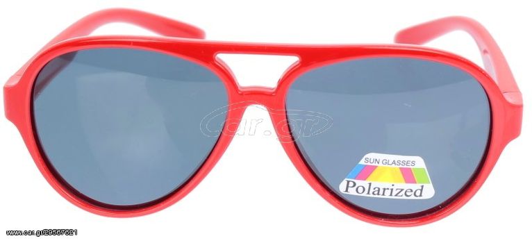 ΠΑΙΔΙΚΑ ΓΥΑΛΙΑ ΗΛΙΟΥ GIANNINI POLARIZED ΕΛΑΣΤΙΚΑ ΚΟΚΚΙΝΟ POL RED TSA.101.04.01.021 GPG400-05