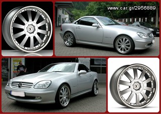 ΓΕΡΜΑΝΙΚΕΣ ΖΑΝΤΕΣ SCHMIDT JACK-LINE  8,5-9,5X19 (5-112-30)Satin Black with Stainless Lip! ΠΡΟΣΦΟΡΑ!!!-thumb-2