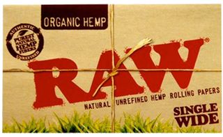 RAW Χαρτάκια - Organic Hemp - Single Wide Double