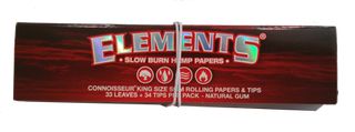 Elements Χαρτάκια - Connoisseur Hemp - King Size Slim με Τζιβάνες