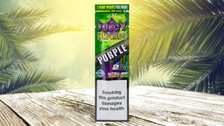 Juicy Hemp Blunt Wraps PURPLE Πουρόφυλλα - Σταφύλι