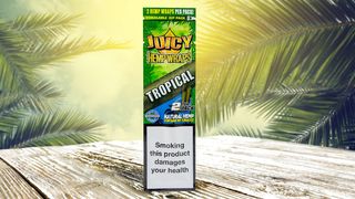 Juicy Hemp Blunt Wraps TROPICAL Πουρόφυλλα - Τροπικά Φρούτα