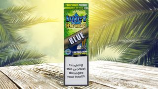 Juicy Hemp Blunt Wraps BLUE Πουρόφυλλα - Βατόμουρο