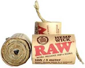 RAW Hemp Wick Φυτίλι - 3 Μέτρα