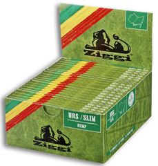 Ziggi URS Χαρτάκια - Hemp King Size Slim με Τζιβάνες 22τεμ.