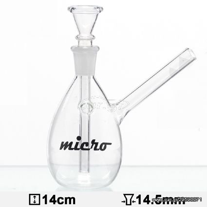 Γυάλινο Bong Micro 14cm - 01101