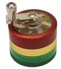 Μύλος Grinder Τρίφτης Αλουμινίου Rasta 51mm - 4 Parts