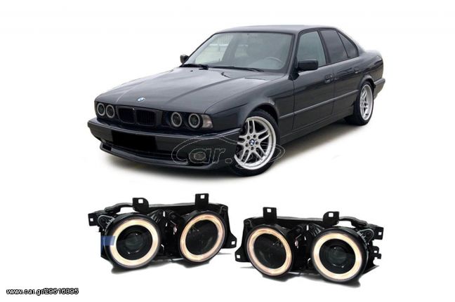 ΕΜΠΡΟΣΘΙΑ ''ANGEL EYES'' ΦΑΝΑΡΙΑ ΓΙΑ BMW 5 TOURING (E36)