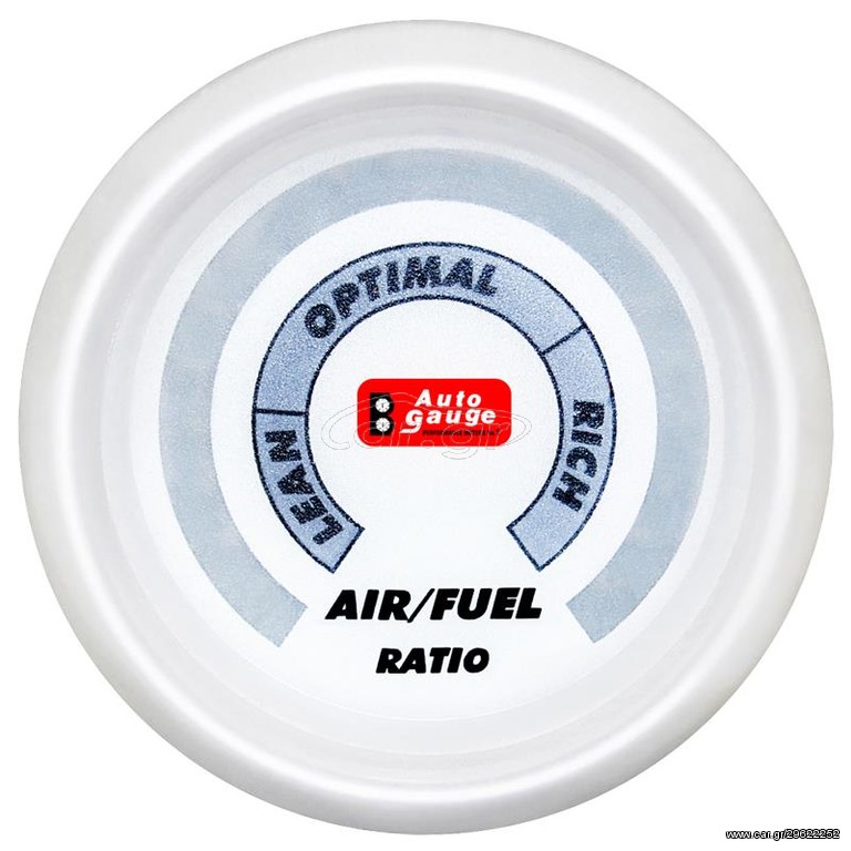 Halmeter Απλό Λευκό Auto Gauge 11688