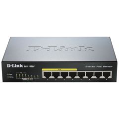 D-LINK DGS-1008P POE UNMANAGED GIGABIT ETHERNET 8-PORT SWITCH (DESKTOP) 215-0075