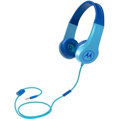 Motorola SQUADS 200 Blue Οn ear παιδικά ακουστικά Hands Free με splitter 14591-0017