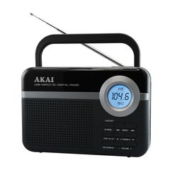 Akai PR006A-471U Ψηφιακό ραδιόφωνο με USB και κάρτα SD 14883-0471