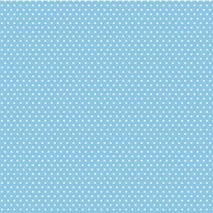 Xαρτόνι Scrapbooking 190gr 30cm x 30cm light blue small dot