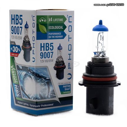 Λάμπα αλογόνου Photon HB5 12V - 65  55W 9007 PR LL  30 περισσότερο φως