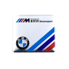 Αυτοκόλλητο Μεταλλικό BMW Motosport Τετράγωνο