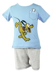 Παιδική Πιτζάμα Αγόρι GALAXY Κοντομάνικο "Pluto"  Τιρκουάζ