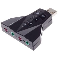 POWERTECH USB κάρτα ήχου 7.1CH, με έξοδο μικρόφωνου και