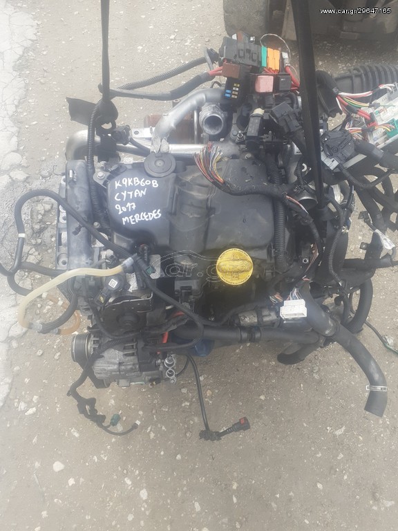 ΚΙΝΗΤΗΡΑΣ ΜERCEDES CITAN A160/A180 1500cc ΚΩΔ.607951 / K9KB608 MONTEΛΟ 2013-2019