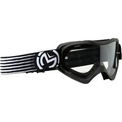 MOOSE RACING YOUTH QUALIFIER SLASH OFFROAD GOGGLE BLACK/WHITE ONE SIZE