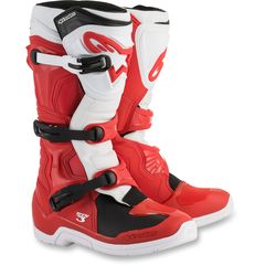 Μπότες ALPINESTARS(MX) TECH 3 OFFROAD BOOTS RED/WHITE 10 ΠΡΟΣΦΟΡΑ!!!