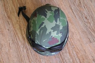 U.S.A Army helmet 2WW brown Camouflage-thumb-9