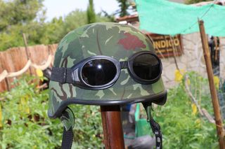 U.S.A Army helmet 2WW brown Camouflage-thumb-4